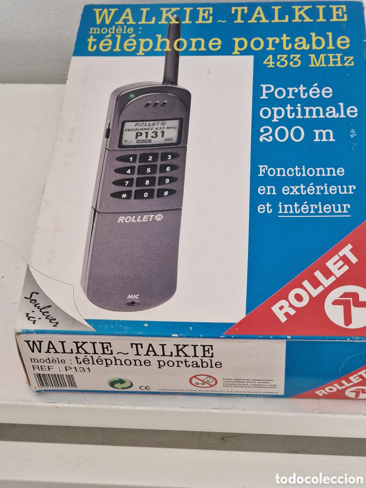 Segunda mano: WALKIE TALKIE t&eacute;l&eacute;phone portable - Foto 5