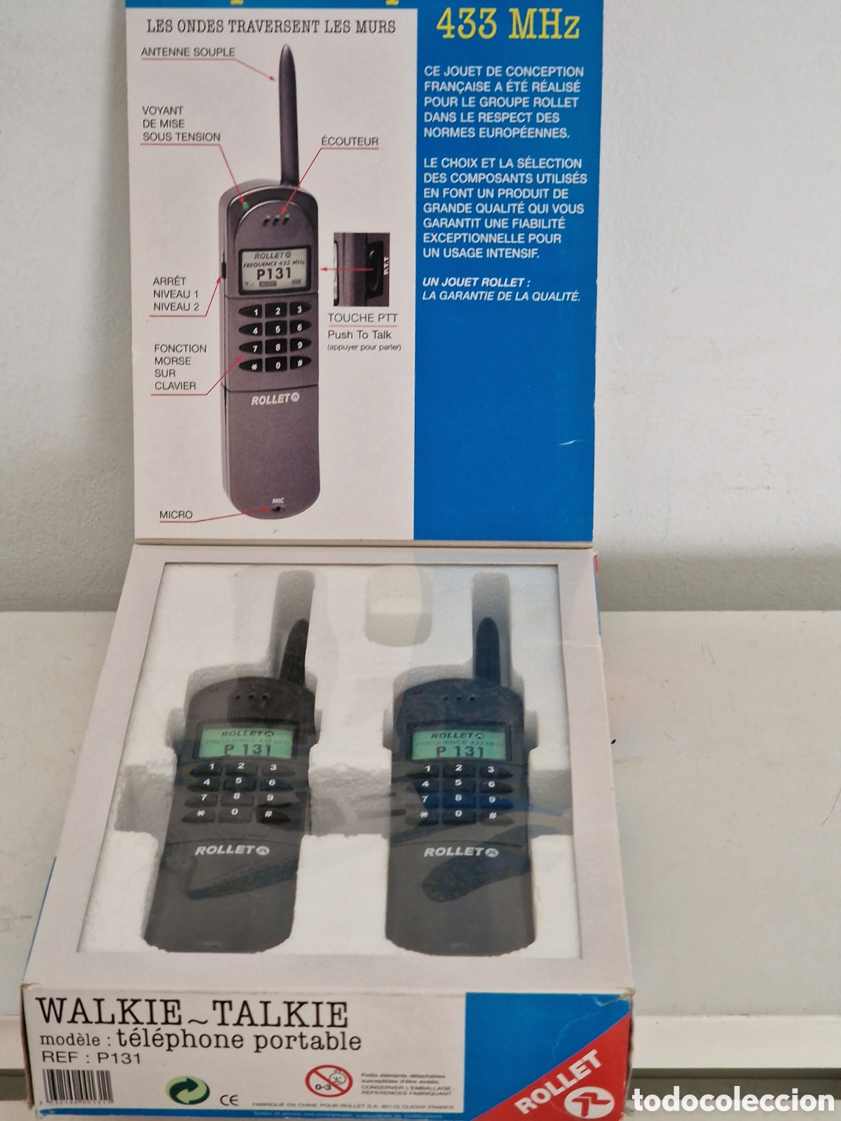 Segunda mano: WALKIE TALKIE t&eacute;l&eacute;phone portable - Foto 1