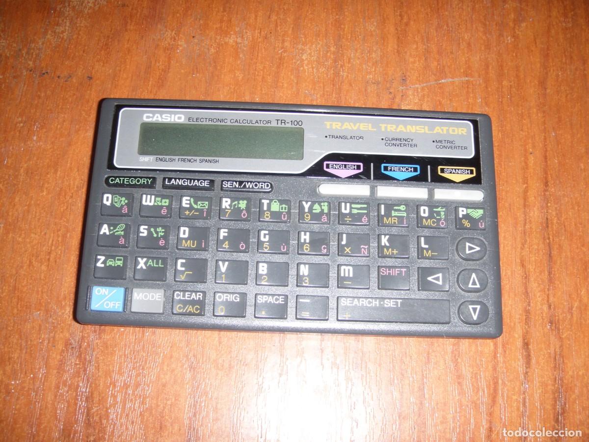 Segunda mano: TRADUCTORA CASIO TR100 TR-100 - Foto 1