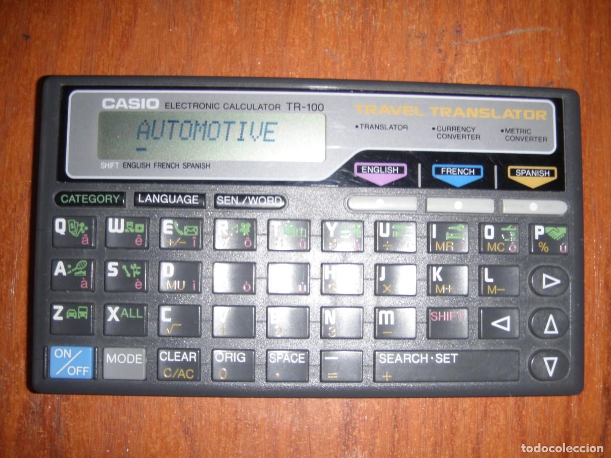 Segunda mano: TRADUCTORA CASIO TR100 TR-100 - Foto 2