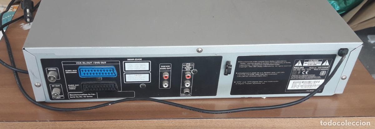 Segunda mano: REPRODUCTOR PHILIPS DVD/VHS COMBO modelo DVD755VR/00 - Foto 7