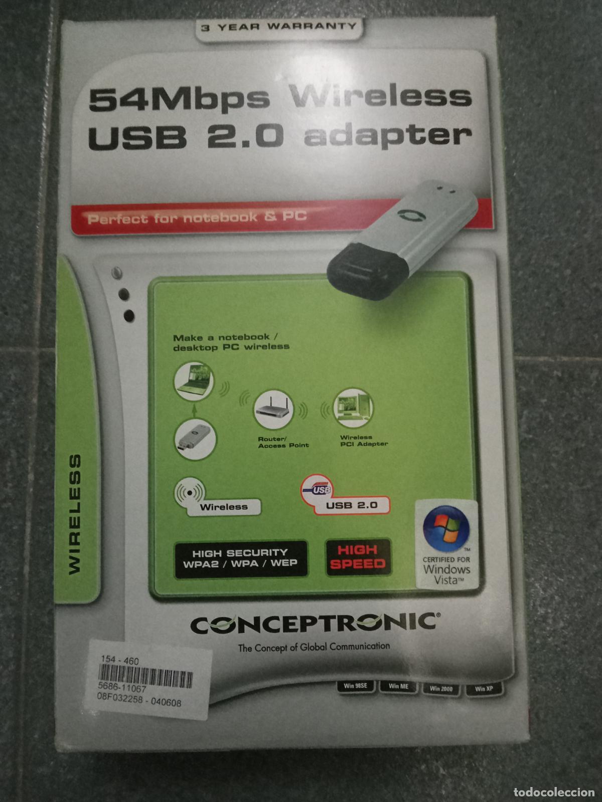 Segunda mano: wireless usb 2.0 adapter - Foto 1