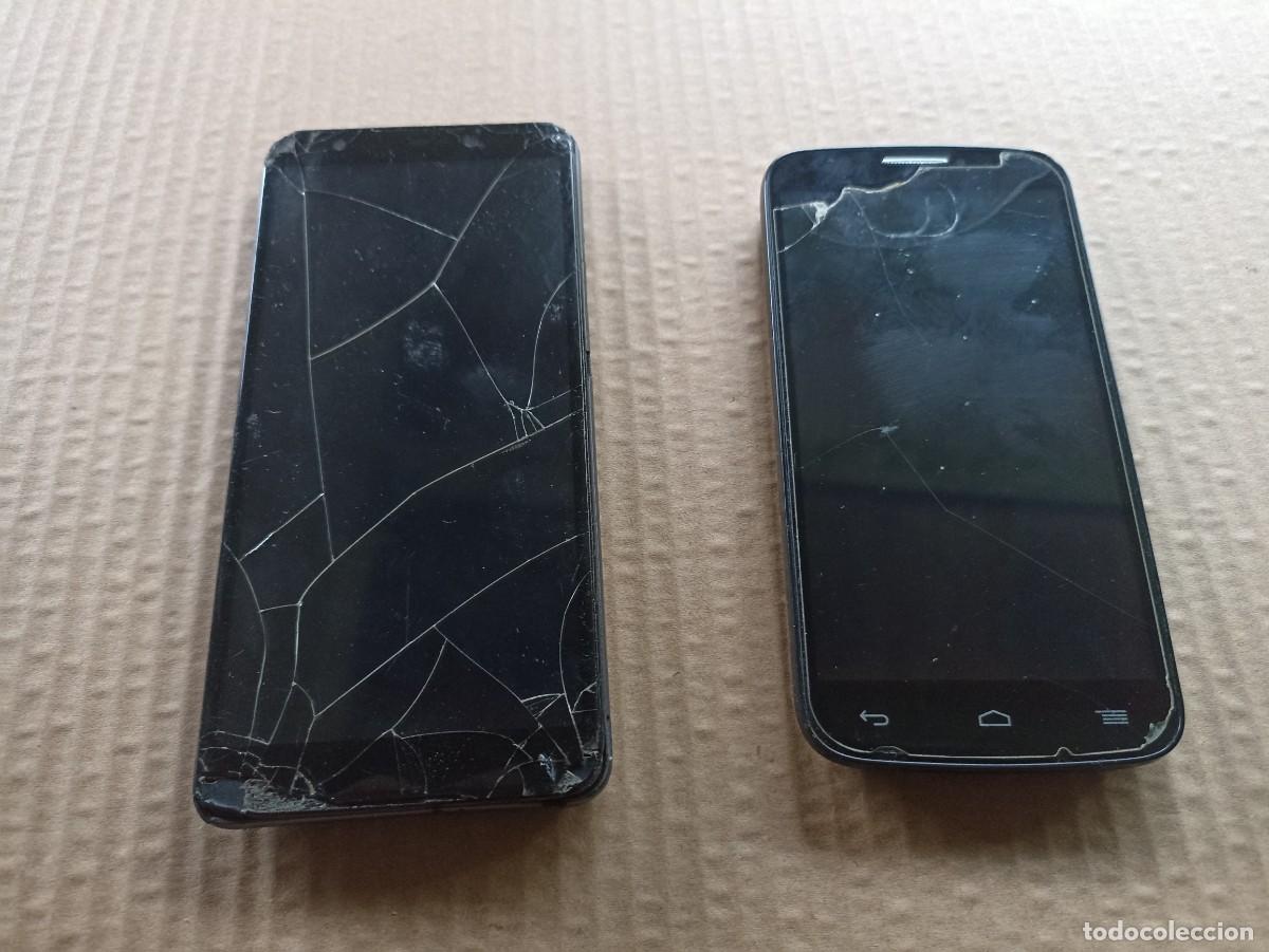 Segunda mano: Lote 2 tel&eacute;fonos m&oacute;viles Alcatel, Wiko - Foto 1