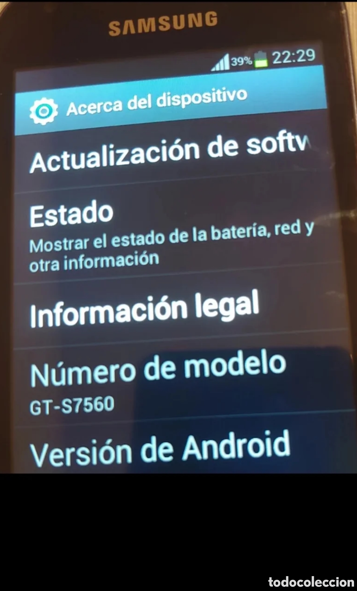 Segunda mano: Tel&eacute;fono m&oacute;vil Samsung - Foto 3