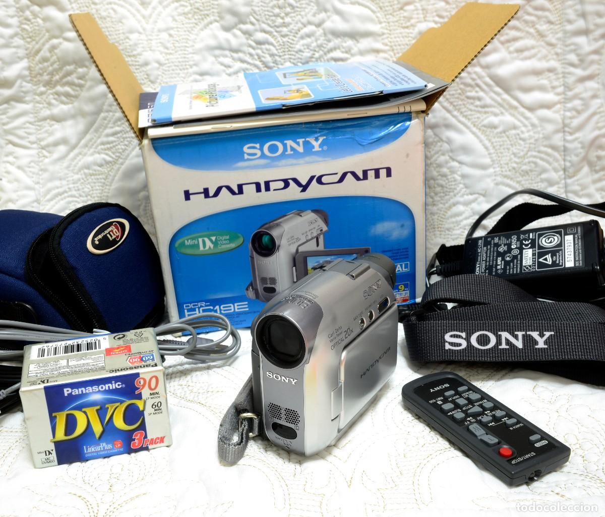 Segunda mano: SONY HANDYCAM DCR-HC19E CON TODOS SUS ACCESORIOS EXC+++ - Foto 1