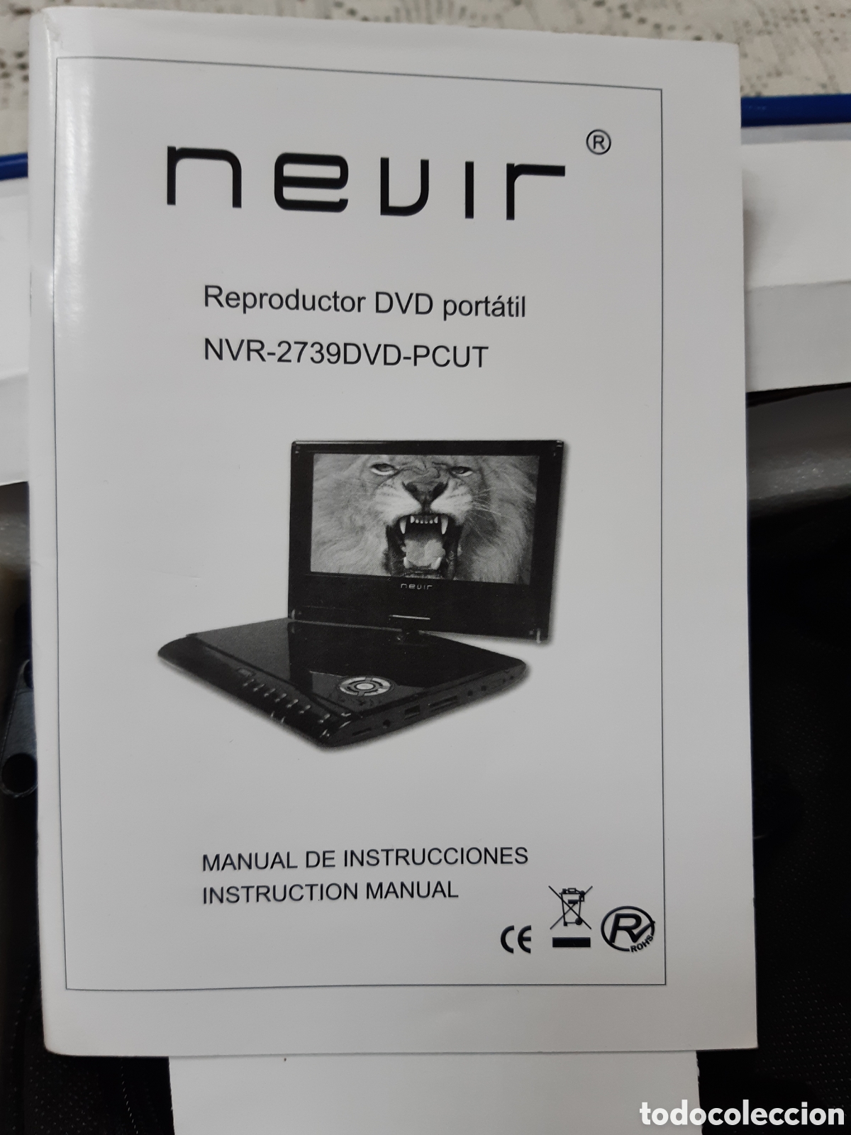 Segunda mano: Reproductor DVD port&aacute;til NEVIR - Foto 5