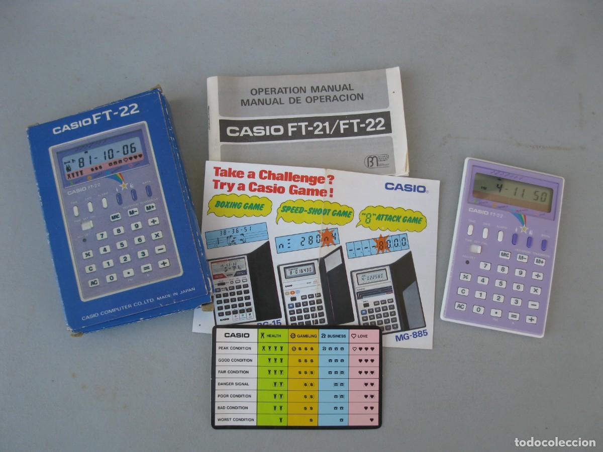Segunda mano: CALCULADORA - CASIO FT-22. - Foto 1