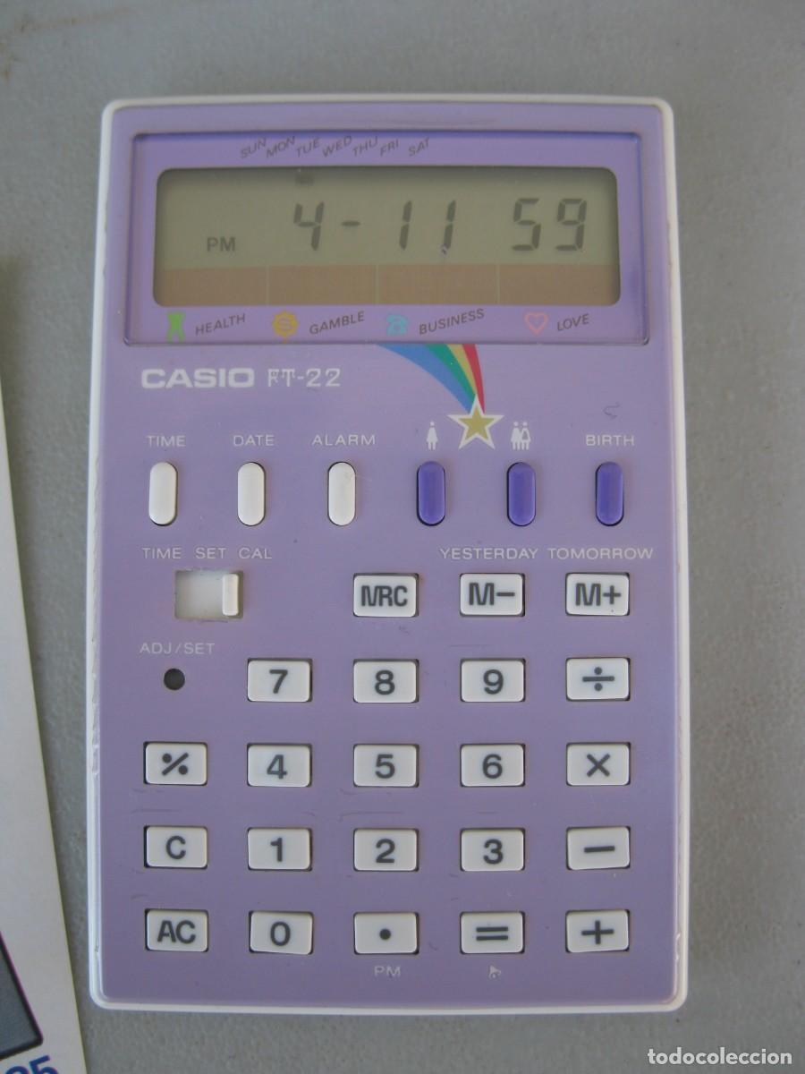 Segunda mano: CALCULADORA - CASIO FT-22. - Foto 2