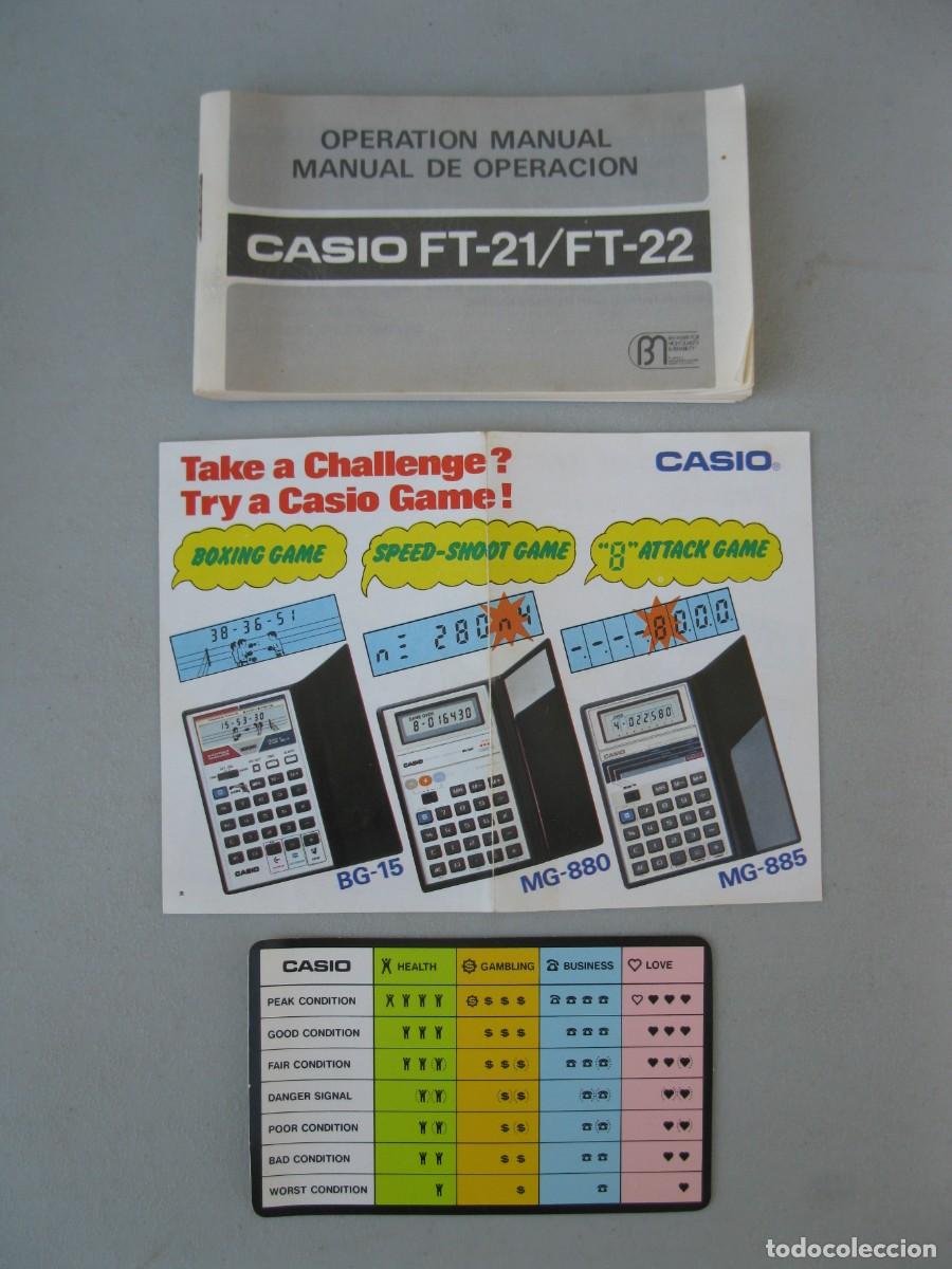 Segunda mano: CALCULADORA - CASIO FT-22. - Foto 4