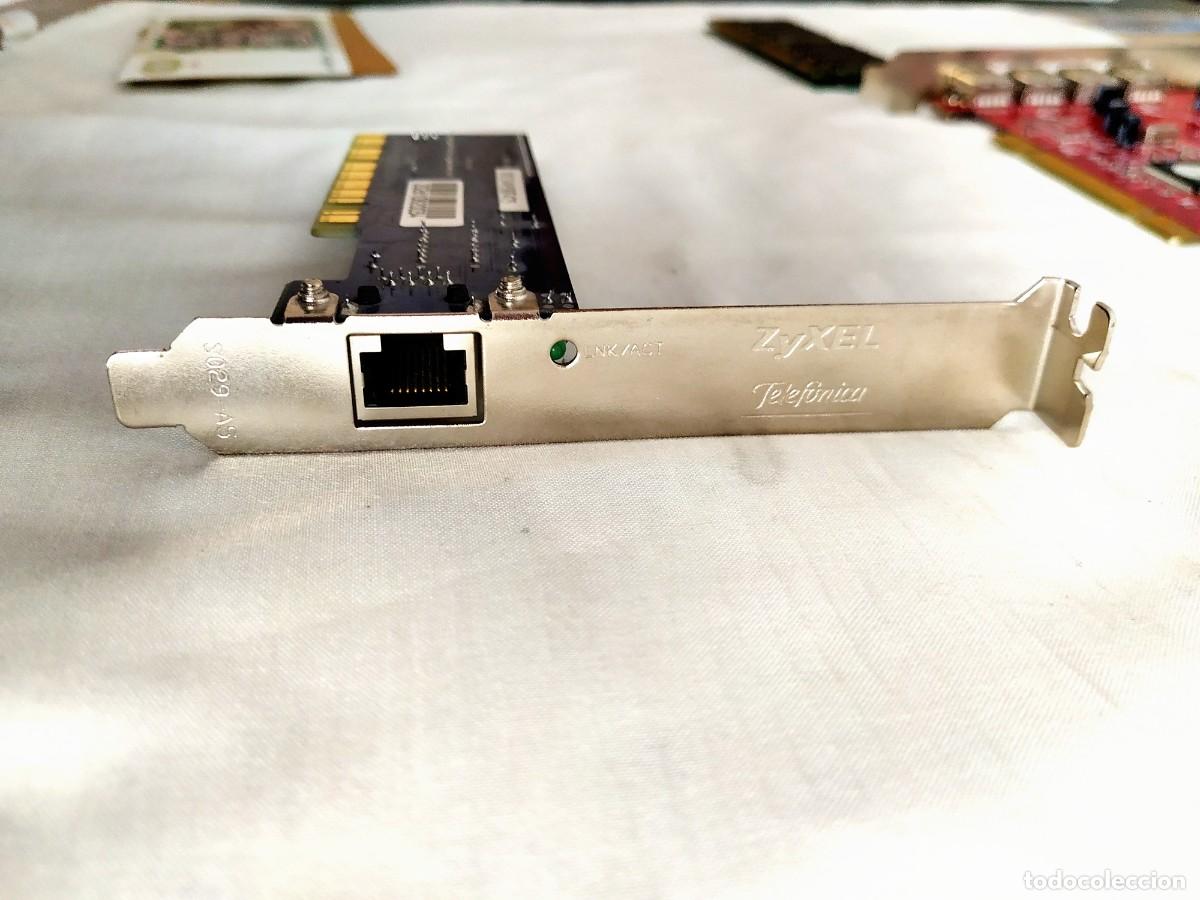 Segunda mano: INFORM&Aacute;TICA RETRO - TARJETA RED LAN PCI ZYXEL - Foto 2
