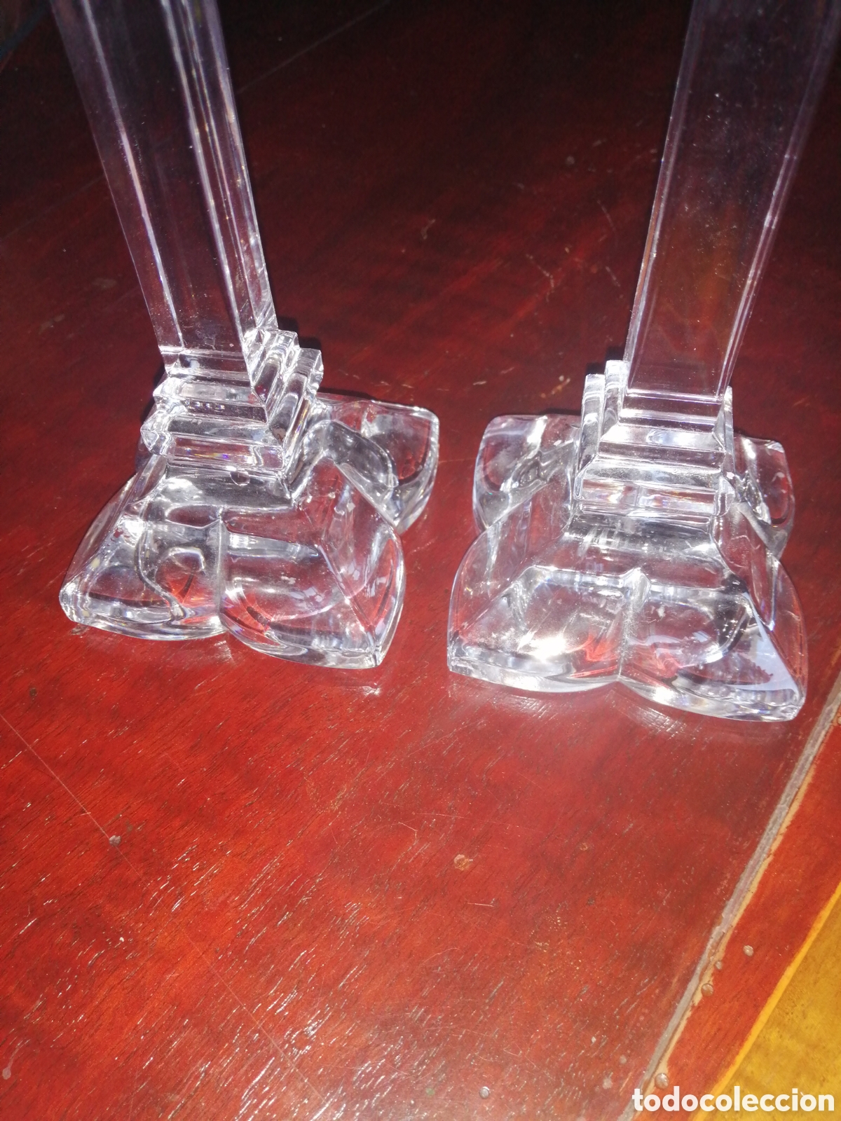Segunda mano: Dos candelabros cristal - Foto 3