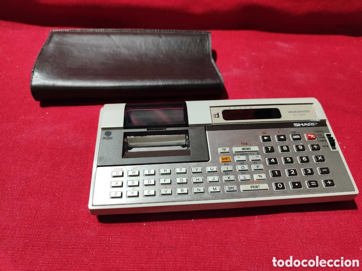 Segunda mano: Calculadora El&eacute;ctrica EL-7000 SHARP COPORATION no probada - Foto 1