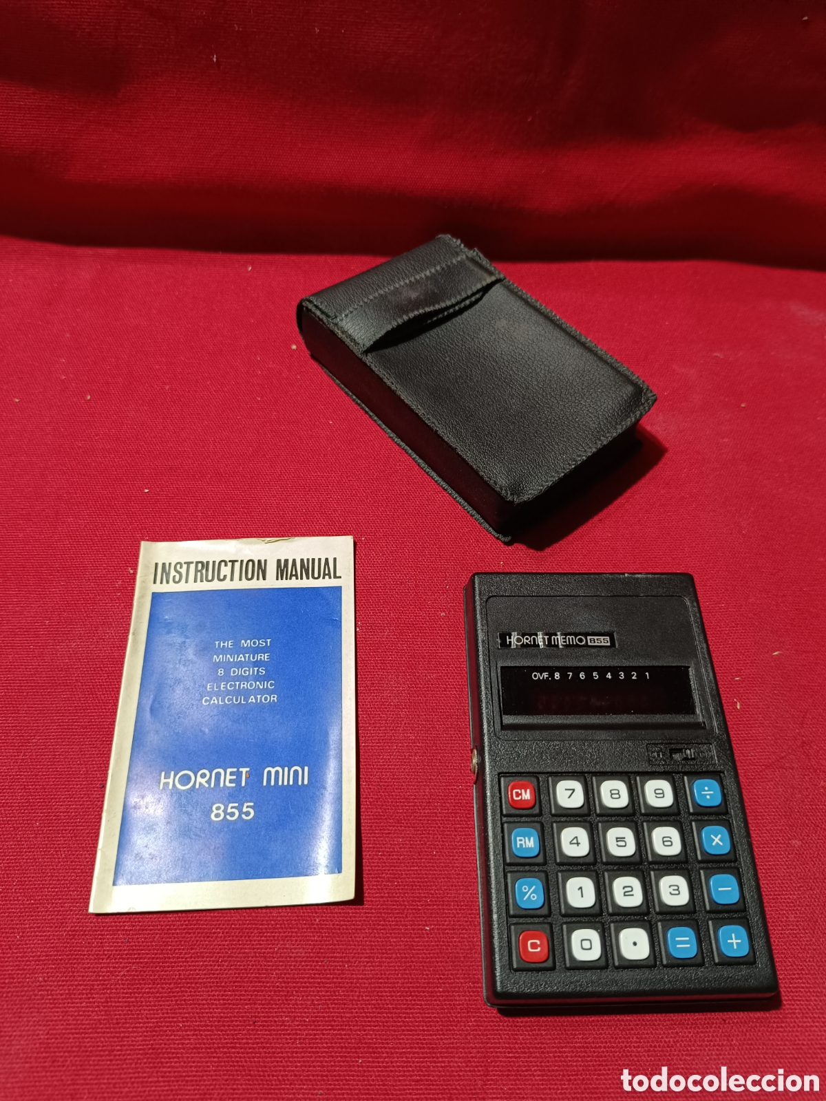 Segunda mano: Calculadora LED roja HORNET MEMO 855 NO PROBADA - Foto 1