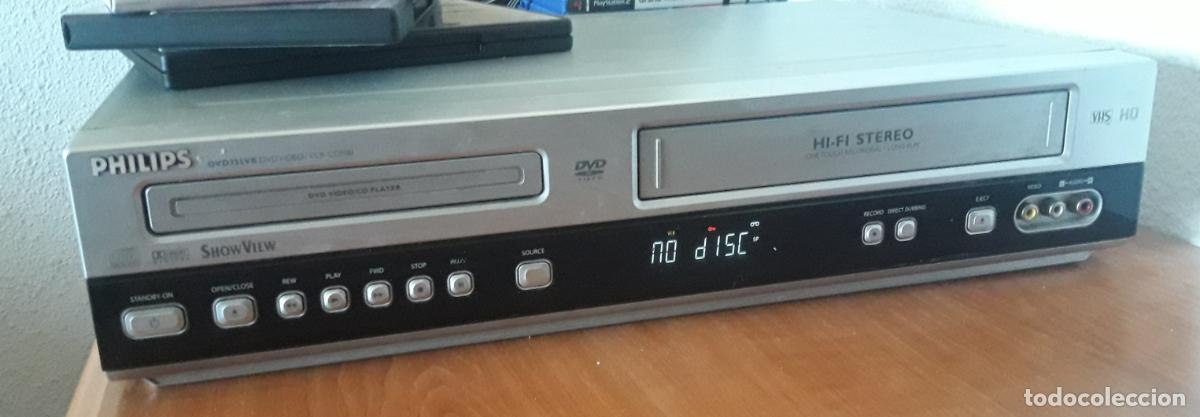 Segunda mano: REPRODUCTOR PHILIPS DVD/VHS COMBO modelo DVD755VR/00 - Foto 4
