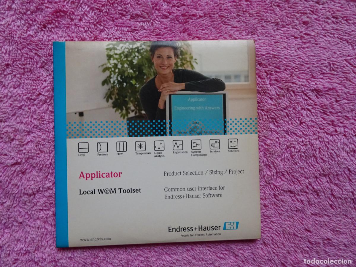 Segunda mano: endress+Hauser applicator local w@m toolset 2007 - Foto 1