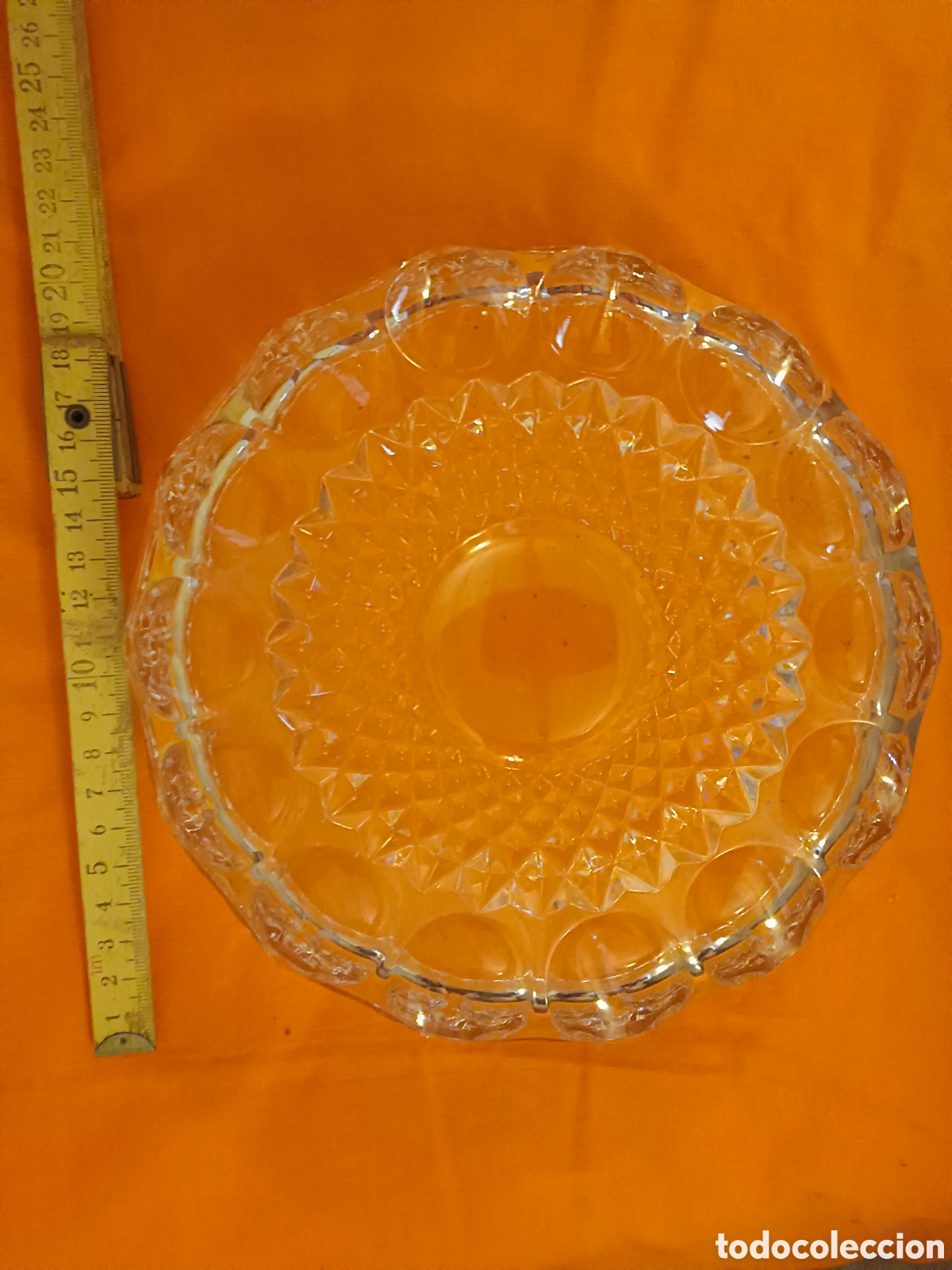 Segunda mano: Frutero de cristal tallado - Foto 3