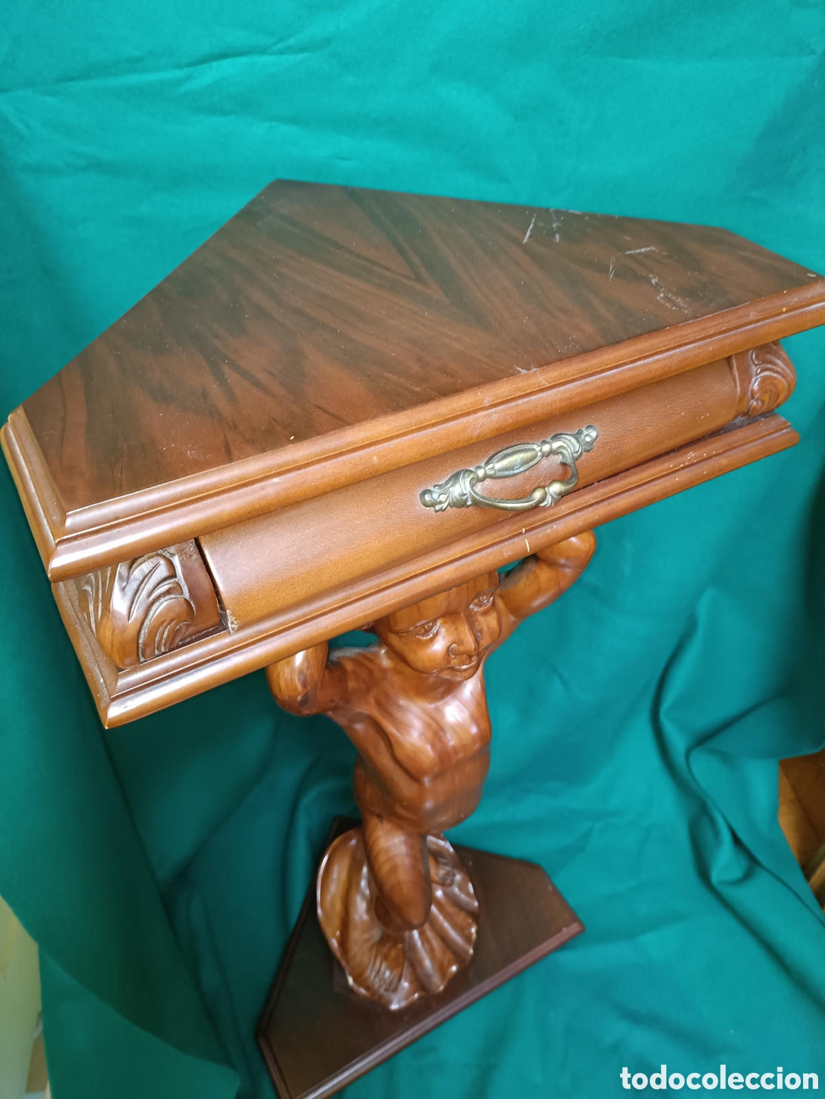 Segunda mano: Velador ni&ntilde;a madera maciza - Foto 6