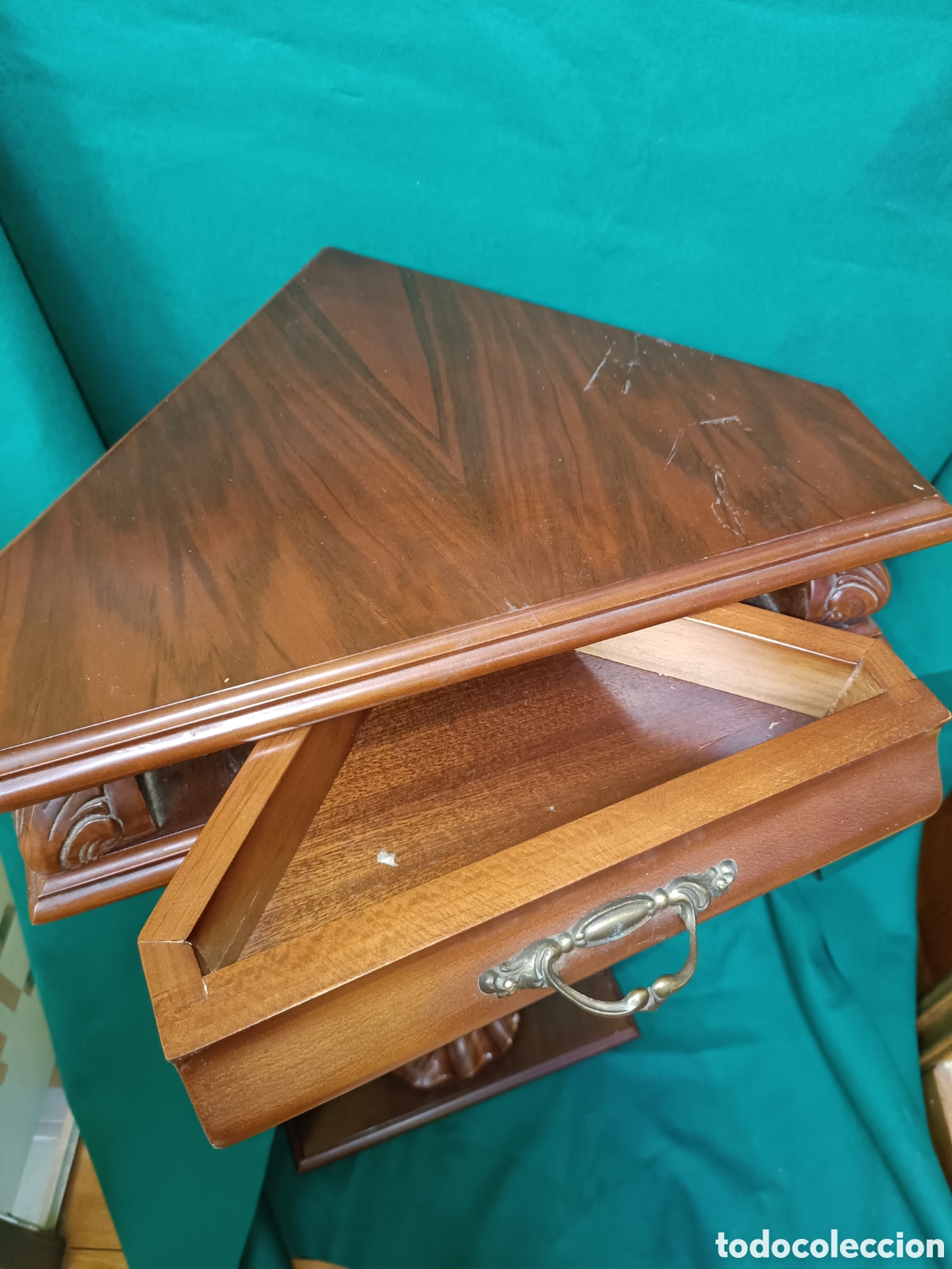 Segunda mano: Velador ni&ntilde;a madera maciza - Foto 7