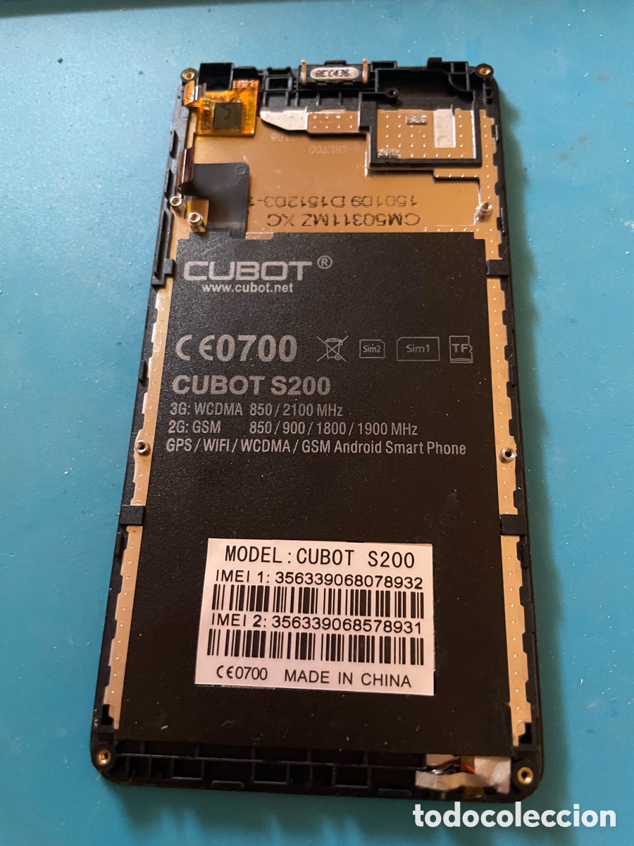 Segunda mano: Pantalla m&oacute;vil + t&aacute;ctil Cubot S200 - Foto 1