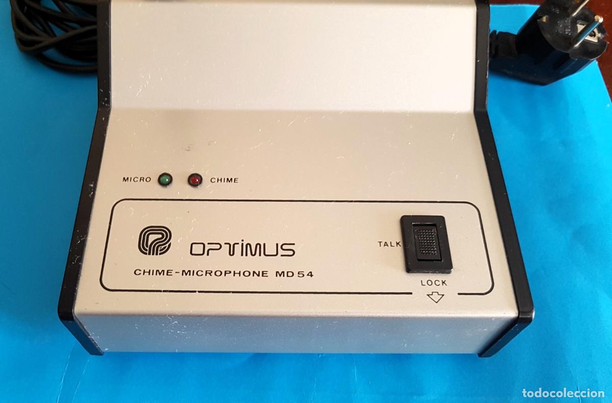 Segunda mano: MEGAFON&Iacute;A INTERCOMUNICADOR OPTIMUS MD-54 - Foto 4