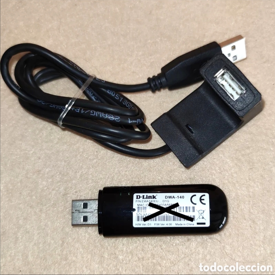 Segunda mano: D-Link DWA-140 Wifi Antena adaptador USB pc - Foto 5