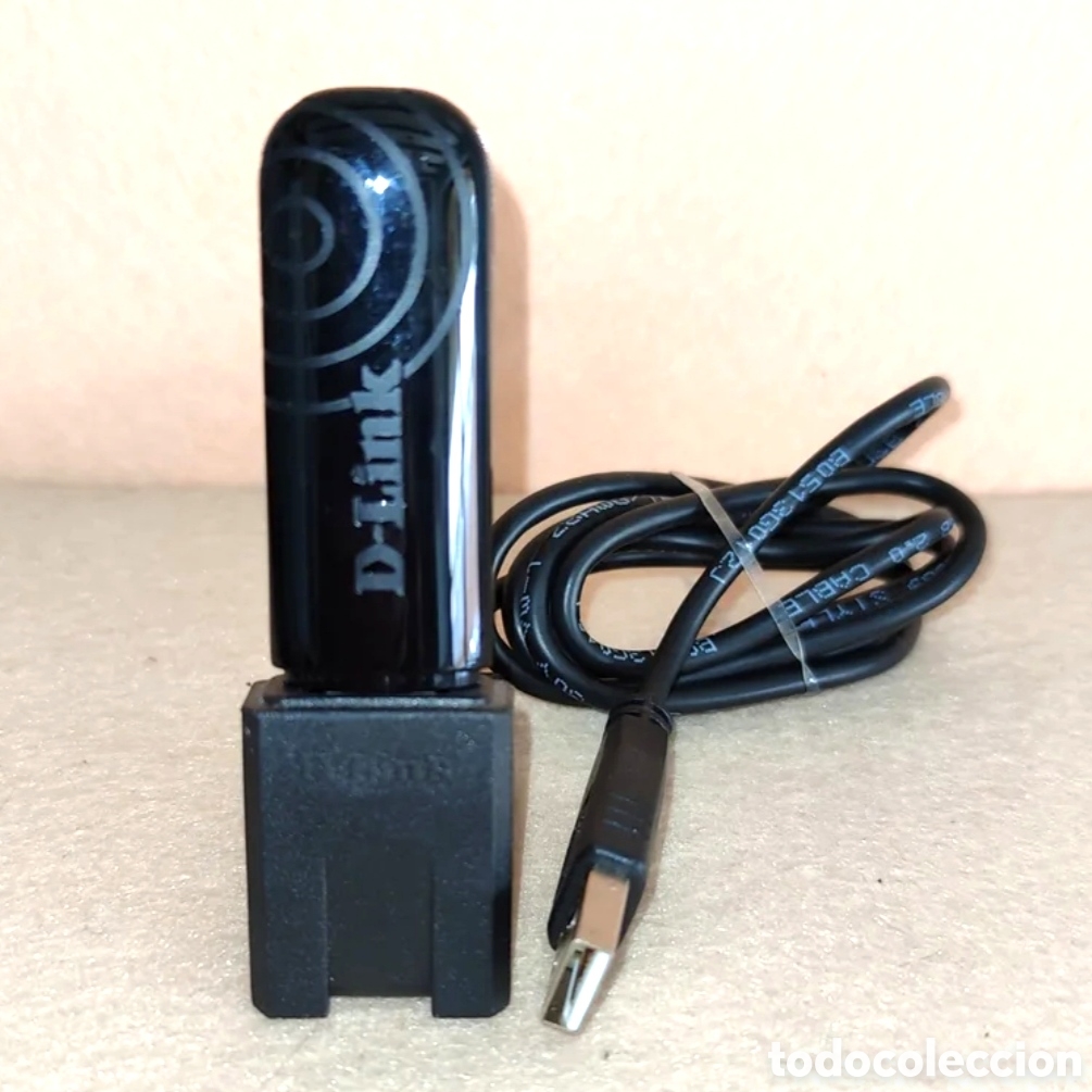 Segunda mano: D-Link DWA-140 Wifi Antena adaptador USB pc - Foto 1