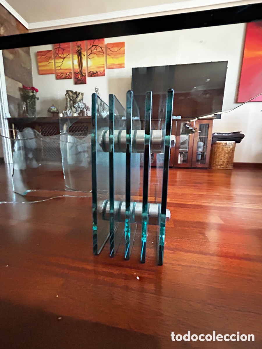 Segunda mano: MESA DE CENTRO SHELL FIAM dise&ntilde;o vidrio - Foto 4