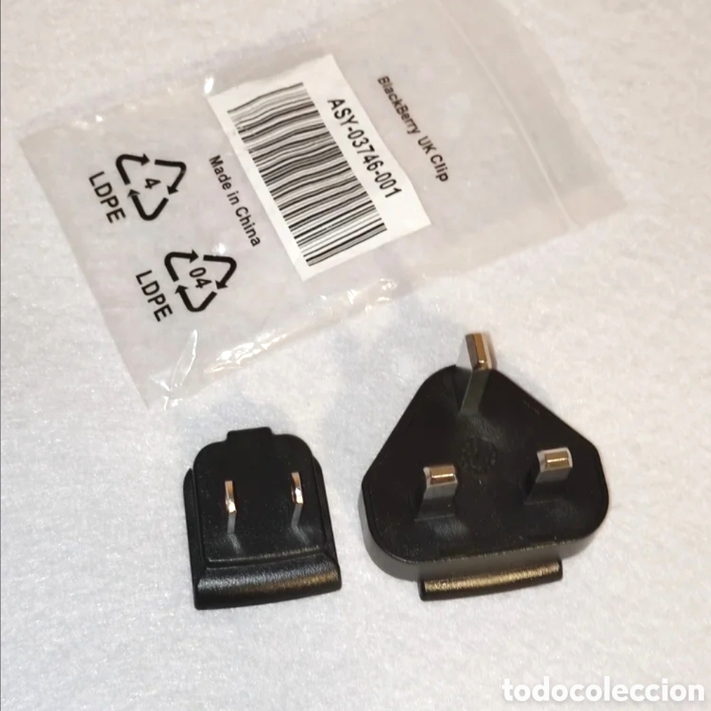 Segunda mano: BlackBerry Enchufes adaptador USA UK - Foto 1