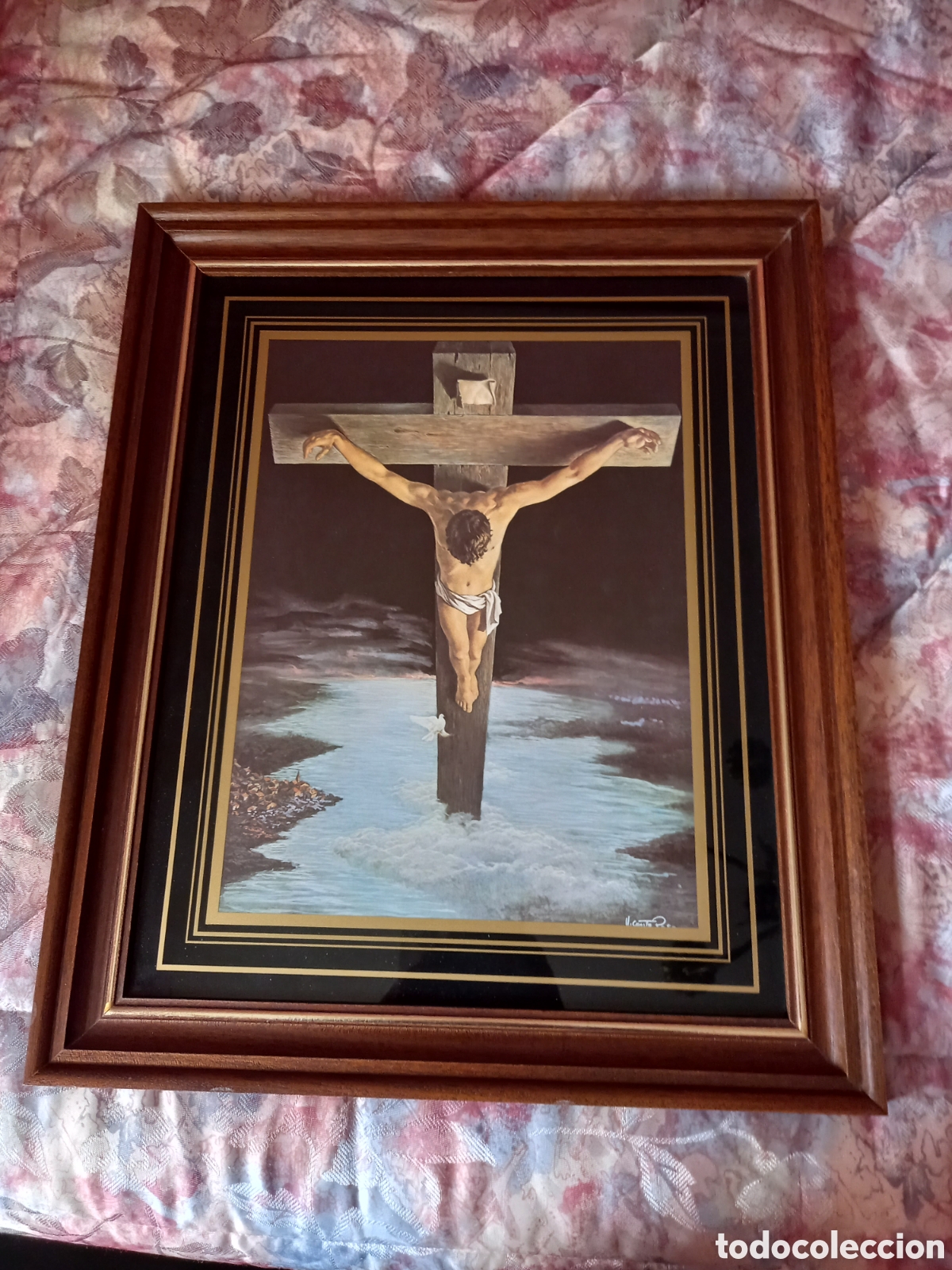Segunda mano: Cuadro cristo de Dali - Foto 2