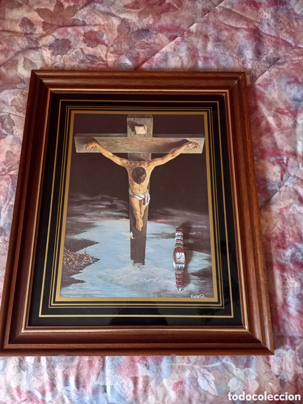 Segunda mano: Cuadro cristo de Dali - Foto 1