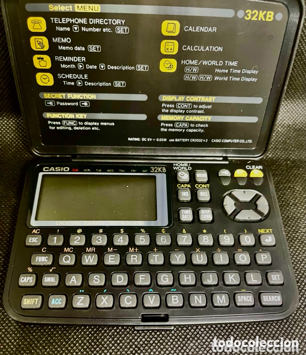 Segunda mano: CASIO 32KB Digital Diary SF-4300B - Foto 4