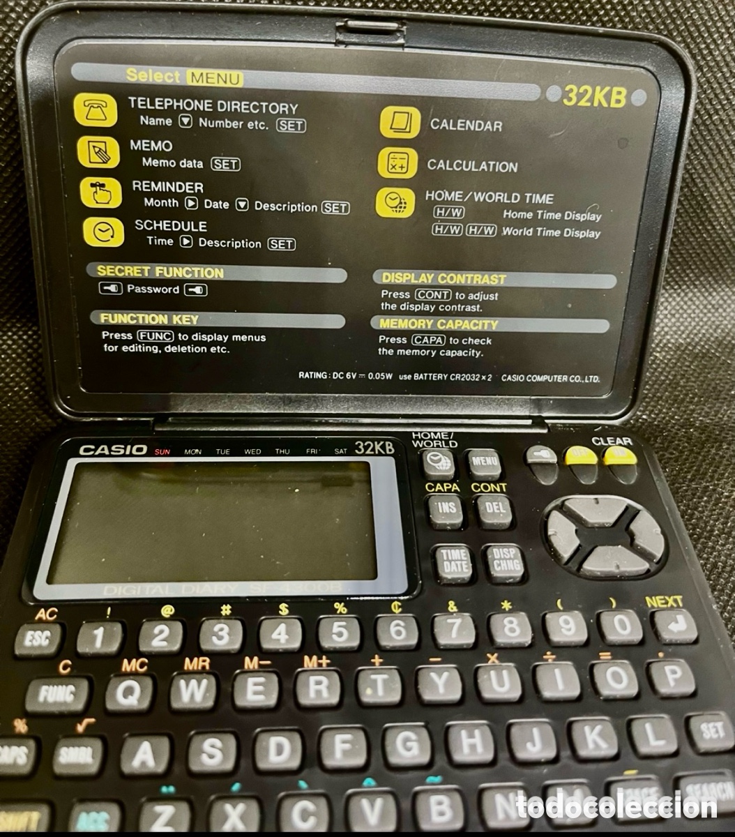 Segunda mano: CASIO 32KB Digital Diary SF-4300B - Foto 5