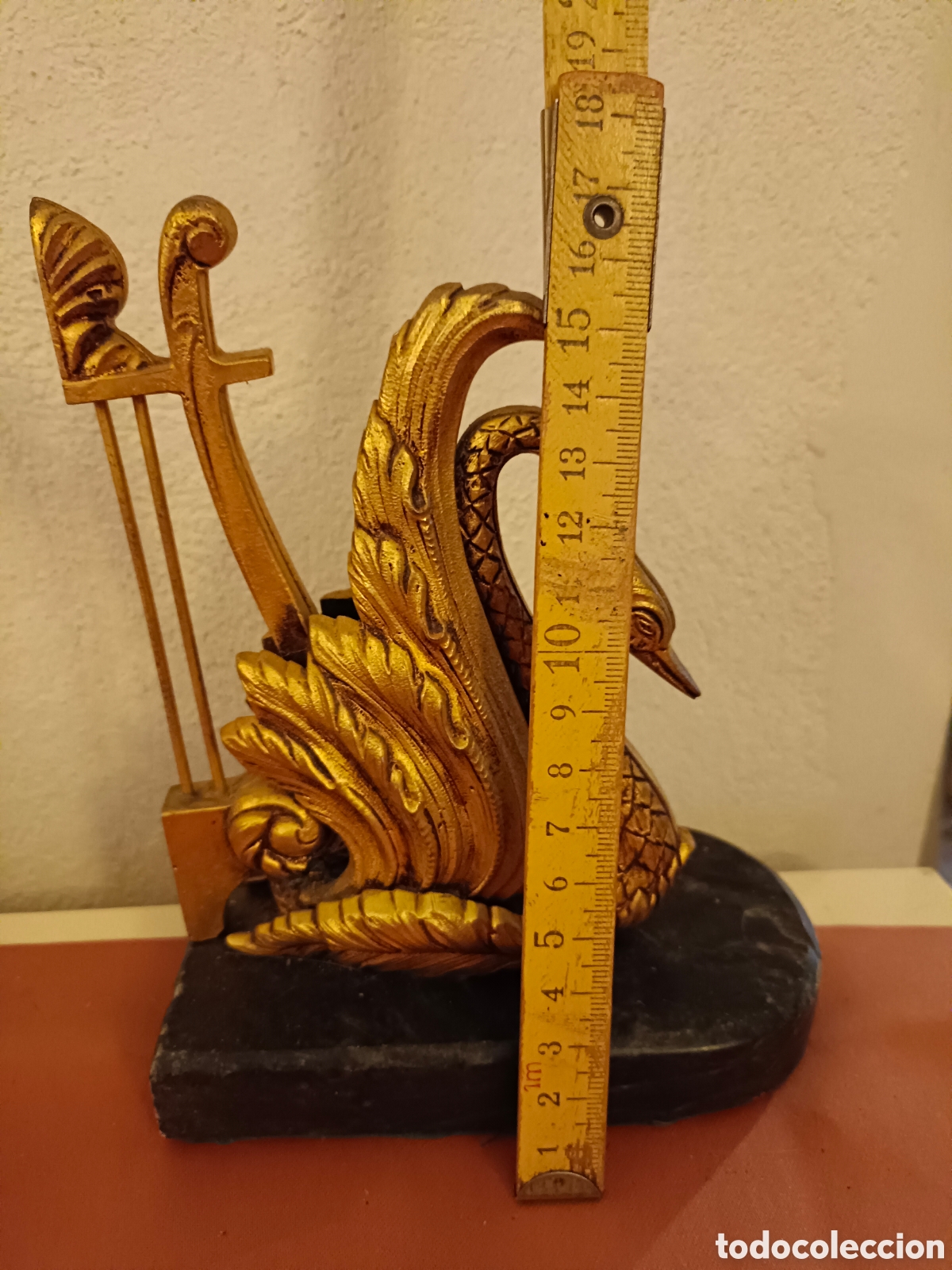 Segunda mano: Sujeta libro de bronce - Foto 2