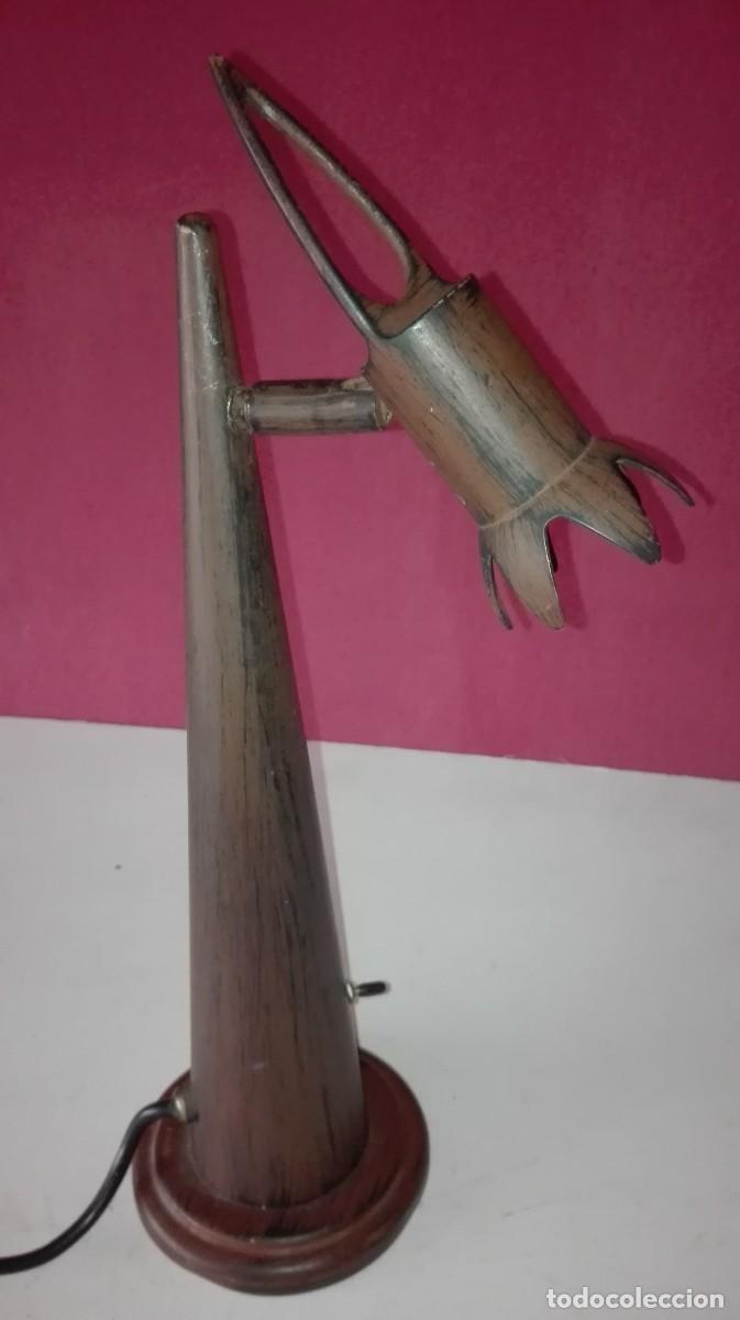 Segunda mano: LAMPARA CONICA SOBREMESA - Foto 4