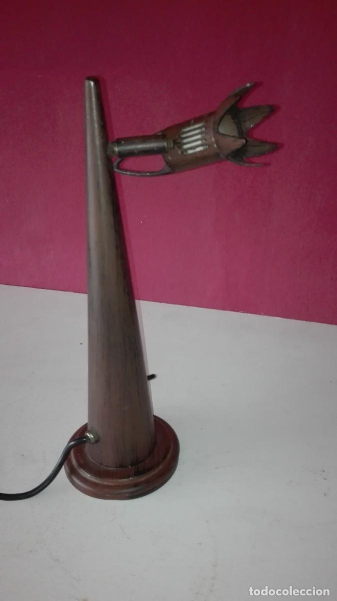 Segunda mano: LAMPARA CONICA SOBREMESA - Foto 6
