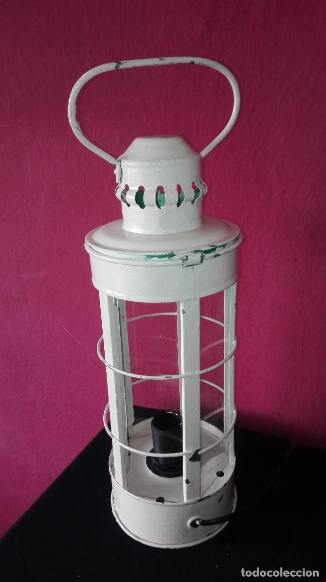 Segunda mano: LAMPARA FAROL SOBREMESA - Foto 6