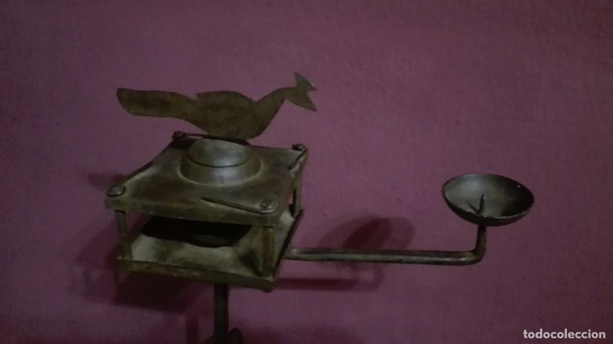 Segunda mano: PORTAVELAS DE HIERRO - Foto 5