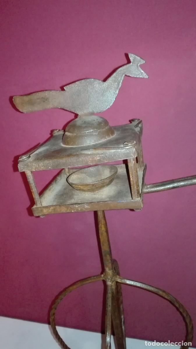 Segunda mano: PORTAVELAS DE HIERRO - Foto 9