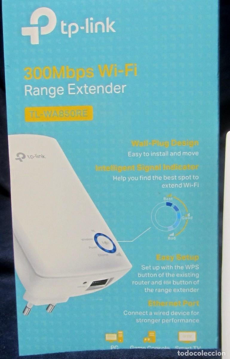 Segunda mano: Repetidor Extensor Red TP LINK TL WA850RE - Foto 3