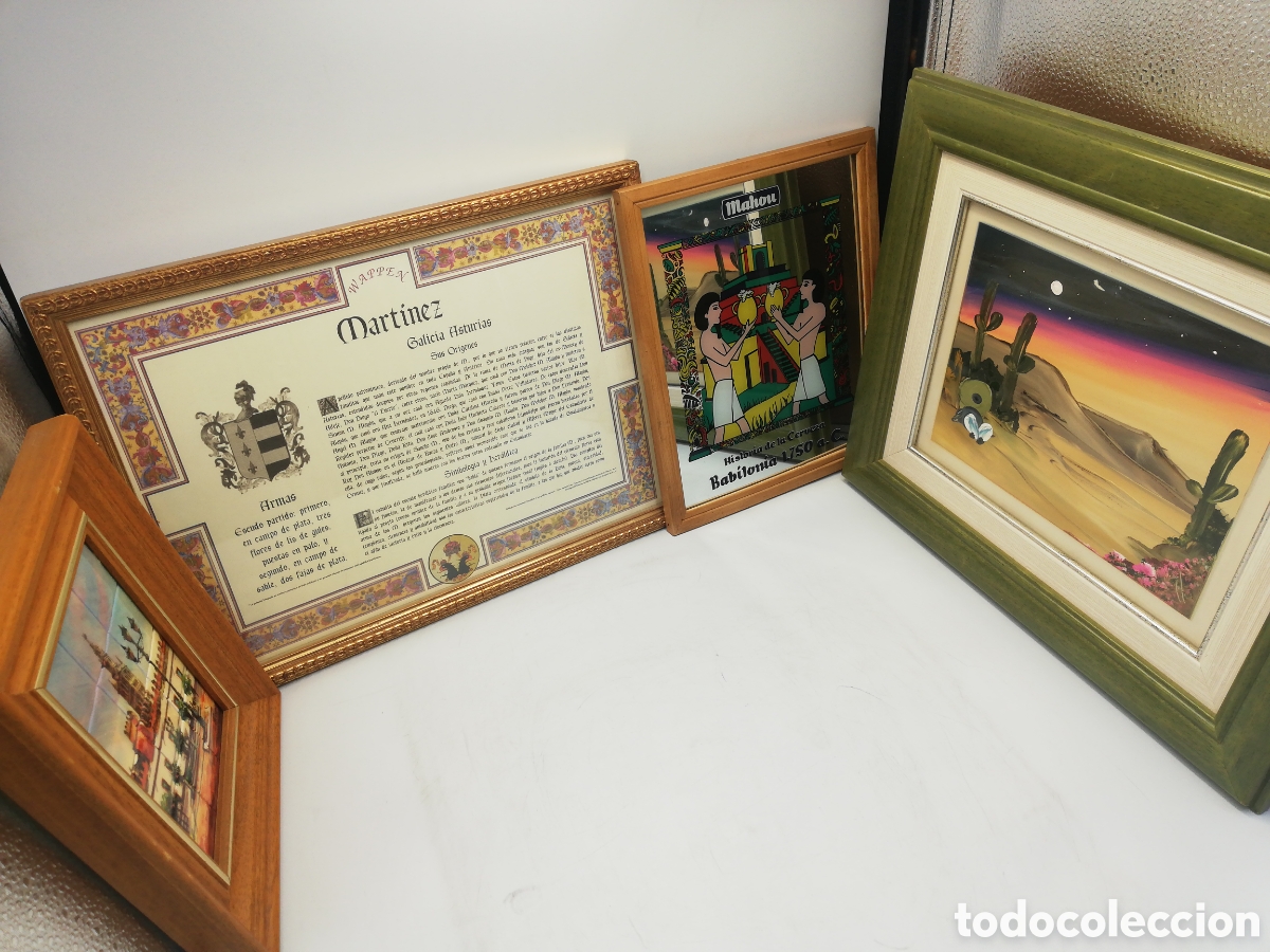 Segunda mano: Cuatro cuadros diferentes. - Foto 1