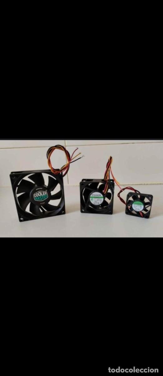 Segunda mano: 5 Ventiladores para PC,Cacharreo, Refrigeraci&oacute;n...etc. - Foto 1