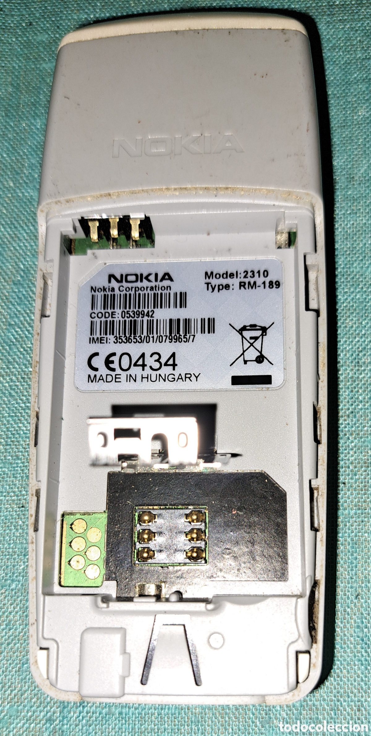 Segunda mano: TEL&Eacute;FONO NOKIA MODELO 2310 - Foto 3