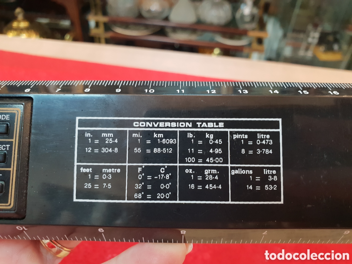 Segunda mano: REGLA CALCULADORA VINTAGE - Foto 9