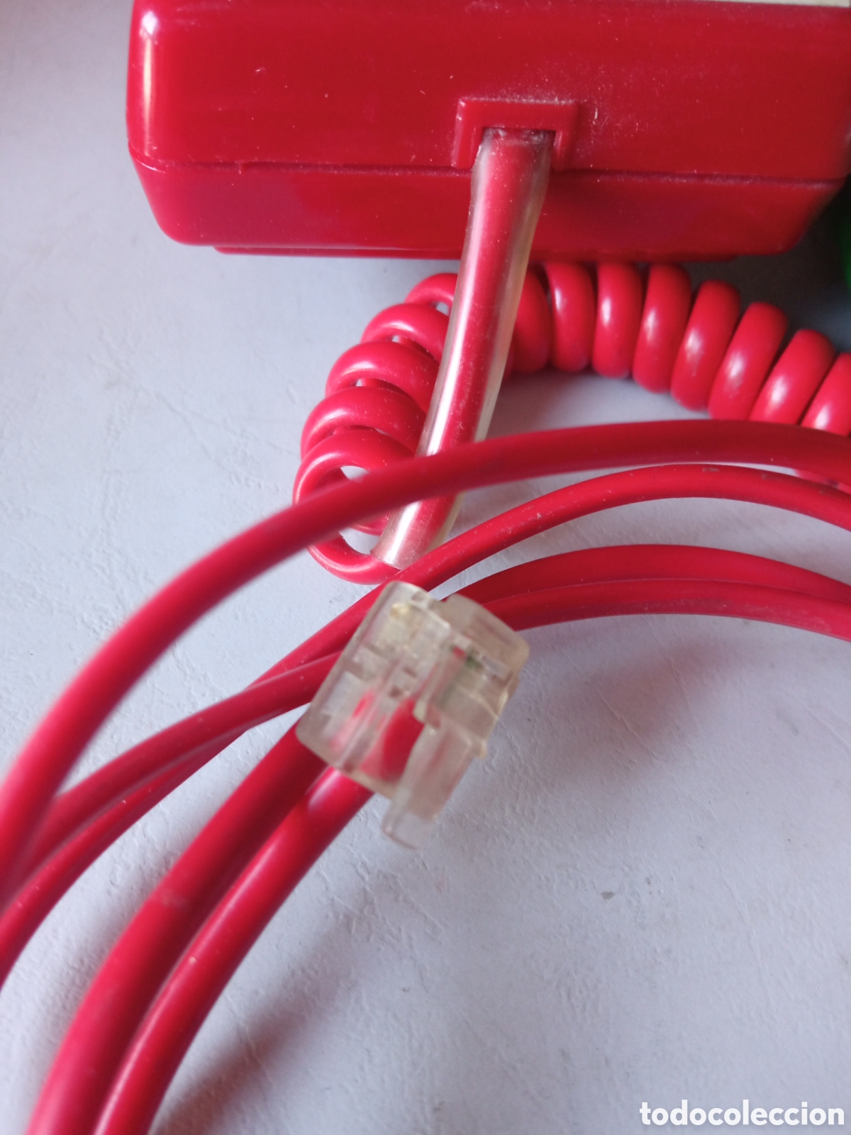 Segunda mano: Tel&eacute;fonos Stempo - Phone bot&oacute;n rojo y verde - Foto 8