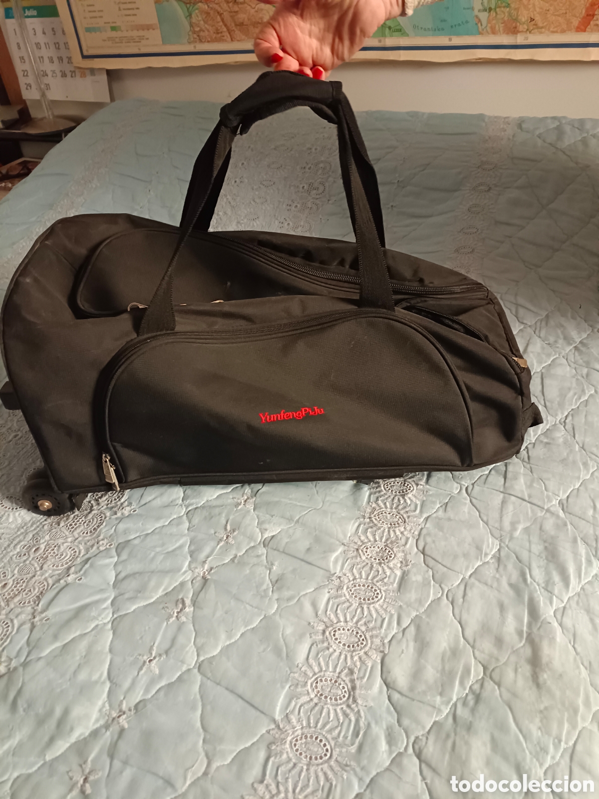 Segunda mano: Bolso de viaje, maleta con 2 ruedas - Foto 1