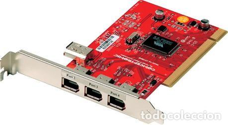 Segunda mano: TARJETA FIREWIRE CONCEPTRONIC IEEE 1394 FIREWIRE PC CARD - Foto 1