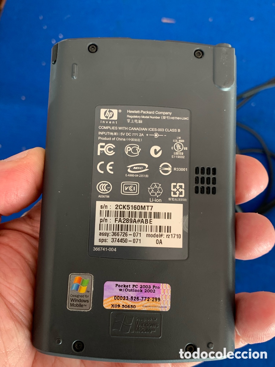 Segunda mano: HP IPAQ MODELO RZ1710 - Foto 11