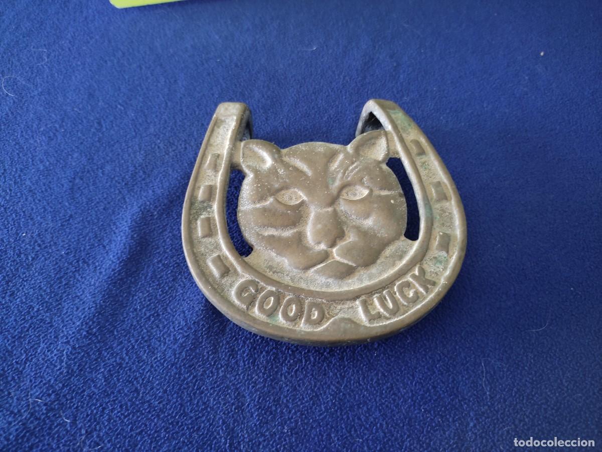 Segunda mano: Herradura de la Suerte en Bronce Decoraci&oacute;n - Foto 4