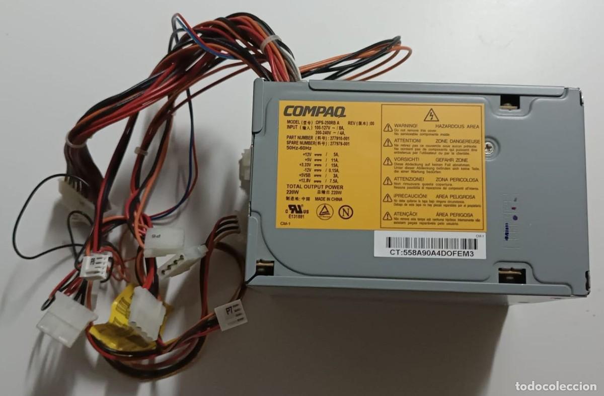 Segunda mano: Fuente de alimentaci&oacute;n Compaq modelo DPS-250RB A - Foto 1