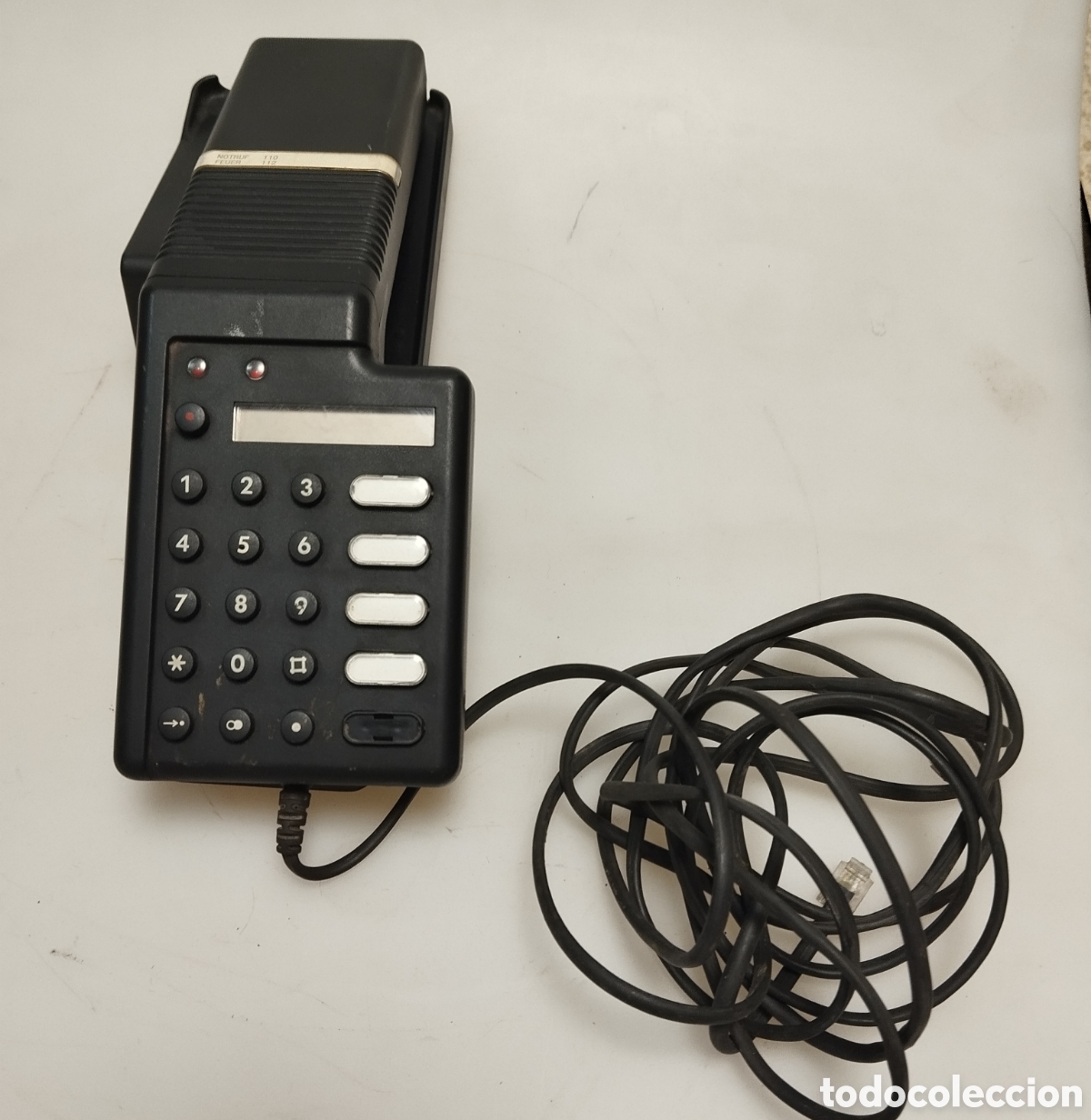 Segunda mano: Antiguo Tel&eacute;fono inal&aacute;mbrico Hagenut - Foto 5
